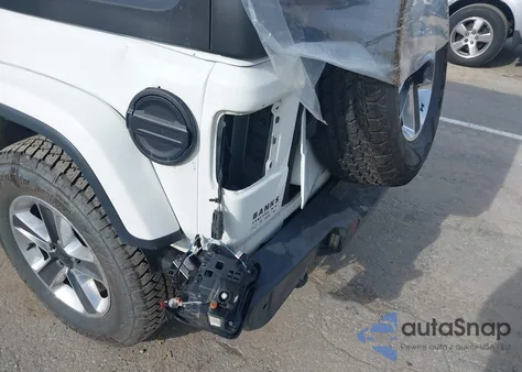 2021 Jeep Wrangler Unlimited Sahara z USA, uszkodzony, nr VIN 1C4HJXEG8MW567364